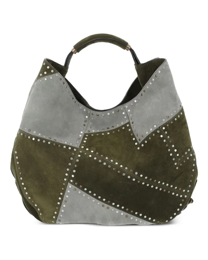 Moschino stud-embellishment tote bag - Grün Grün