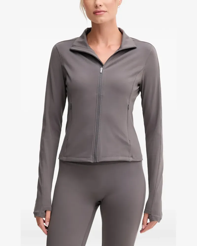 Casall zip-up long-sleeve jacket - Grau Grau