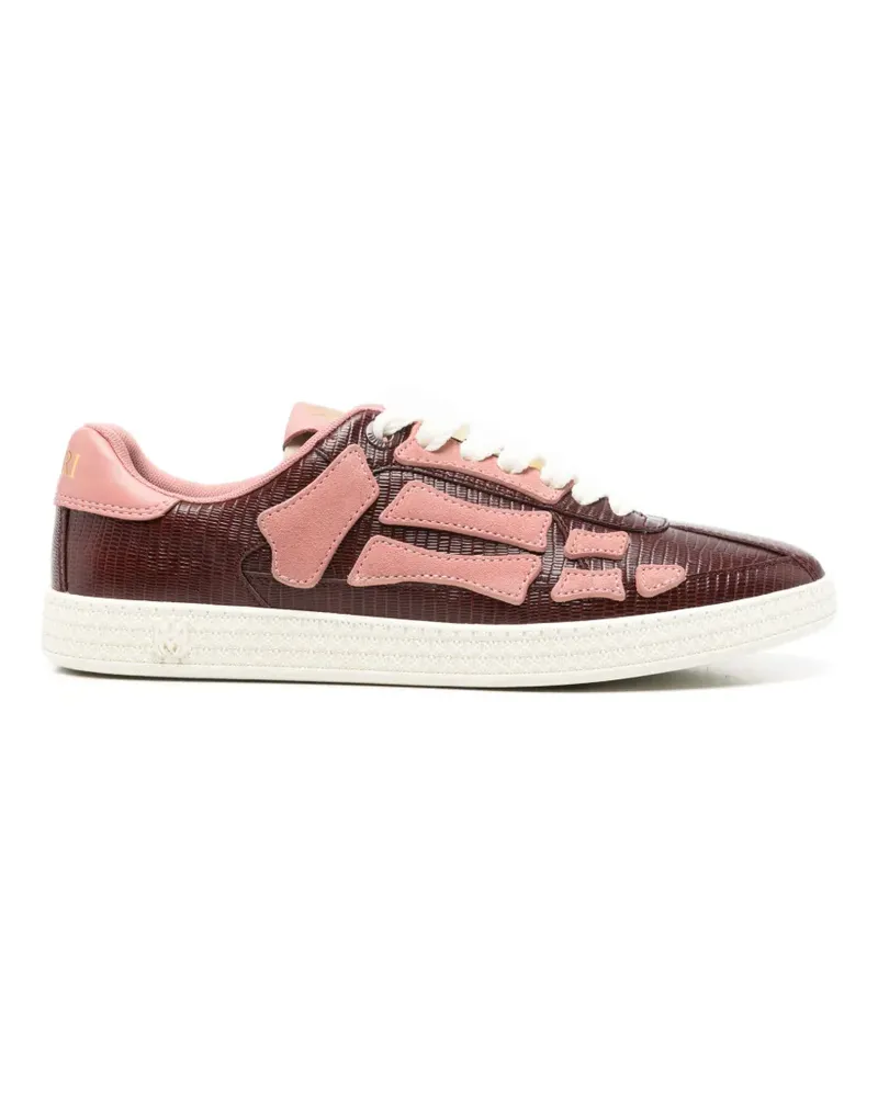 Amiri Skeltop Sneakers mit Eidechsen-Effekt - Braun Braun