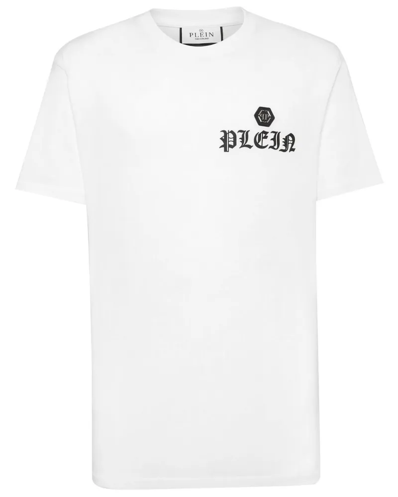 Philipp Plein T-Shirt mit Logo-Print - Weiß Weiß