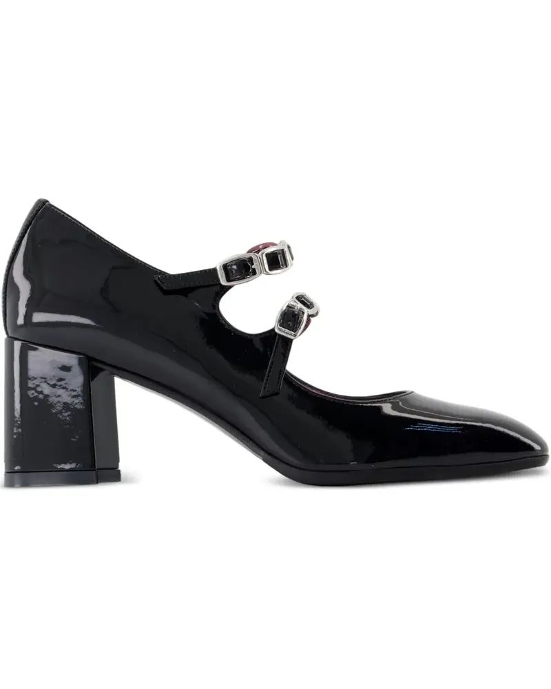 Carel Alice B Pumps mit Schnallendetail 60mm - Schwarz Schwarz