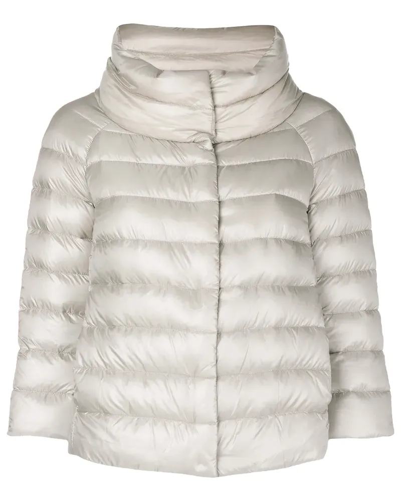 Herno Gesteppte Daunenjacke - Grau Grau