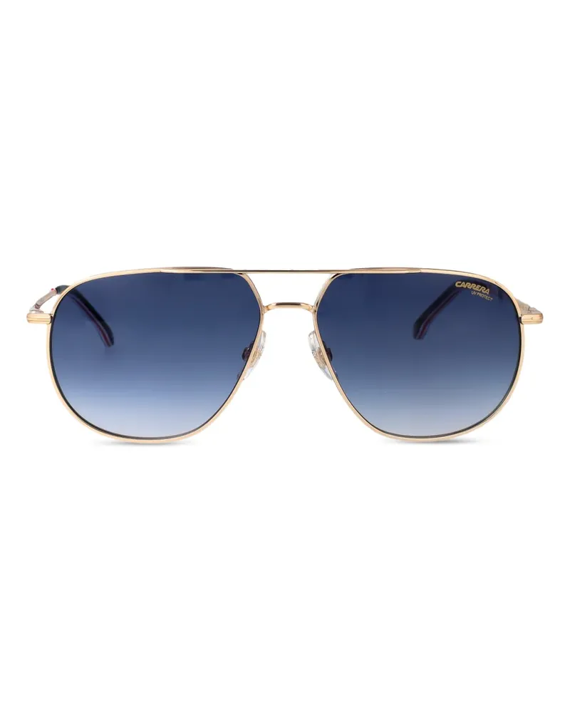 Carrera Getönte Pilotenbrille - Gold Gold
