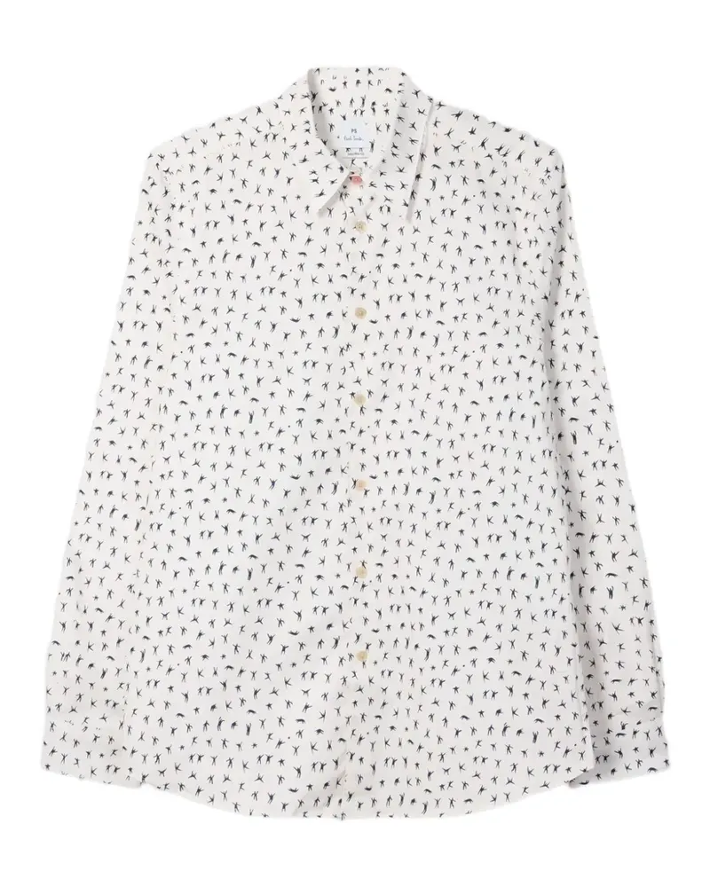 Paul Smith Hemd mit Personen-Print - Nude Nude