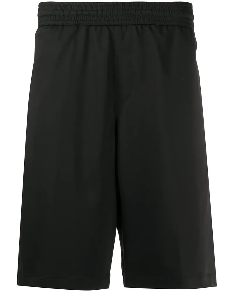 Neil Barrett Joggingshorts mit Stretchbund - Schwarz Schwarz