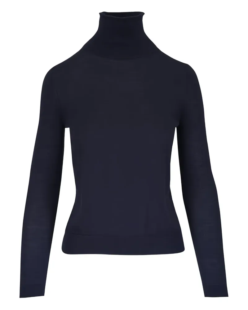 Lafayette148 turtleneck long-sleeves sweater - Blau Blau