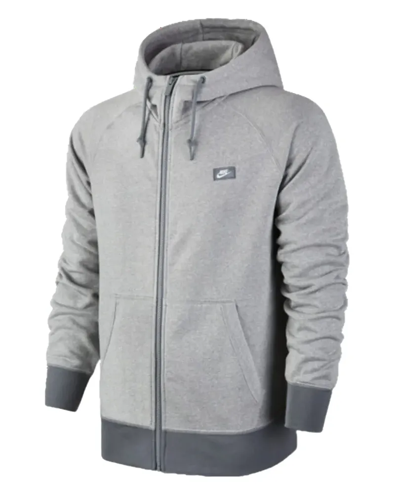 Nike Shoebox Hoodie mit Reißverschluss - Grau Grau