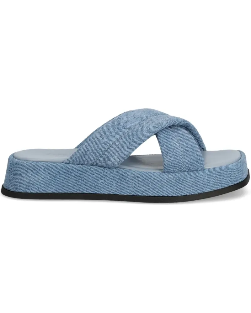 Marc O'Polo Überkreuzte Sandalen in Jeansoptik - 873 873