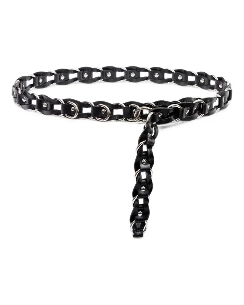 Isabel Marant Bali Hook leather belt - Schwarz Schwarz