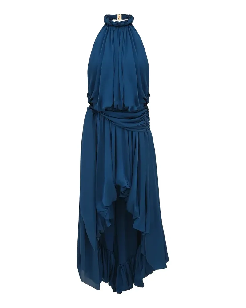 Zimmermann Alchemy gathered dress - Blau Blau