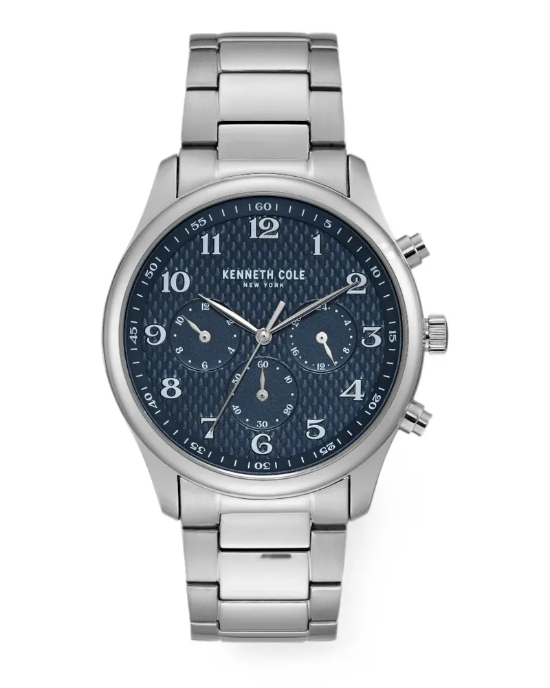 Kenneth Cole Chronograph 42mm - Blau Blau