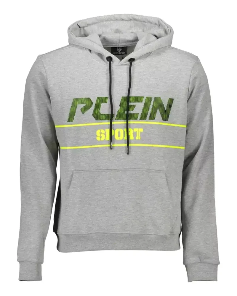 Philipp Plein logo-print hoodie - Grau Grau