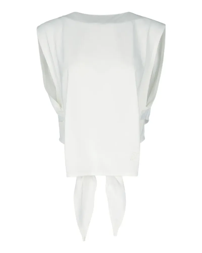 Jacquemus The Moisson tie-fastening top - Weiß Weiß