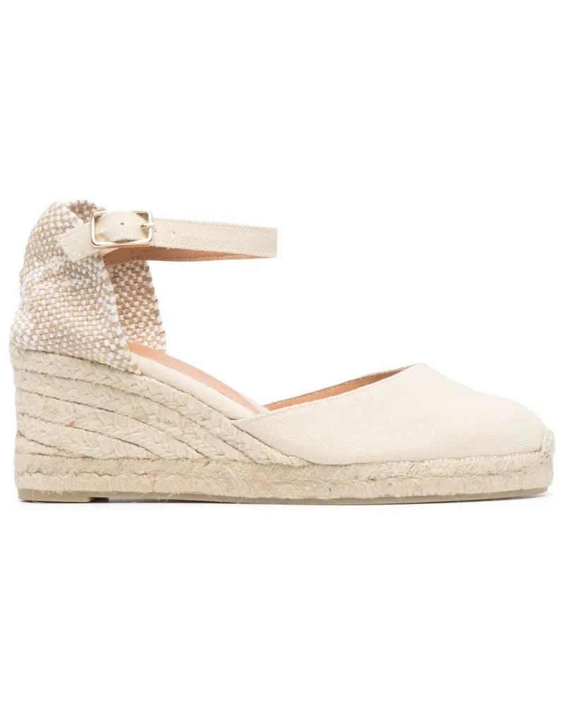 Castañer Carol Wedge-Espadrilles - Nude Nude