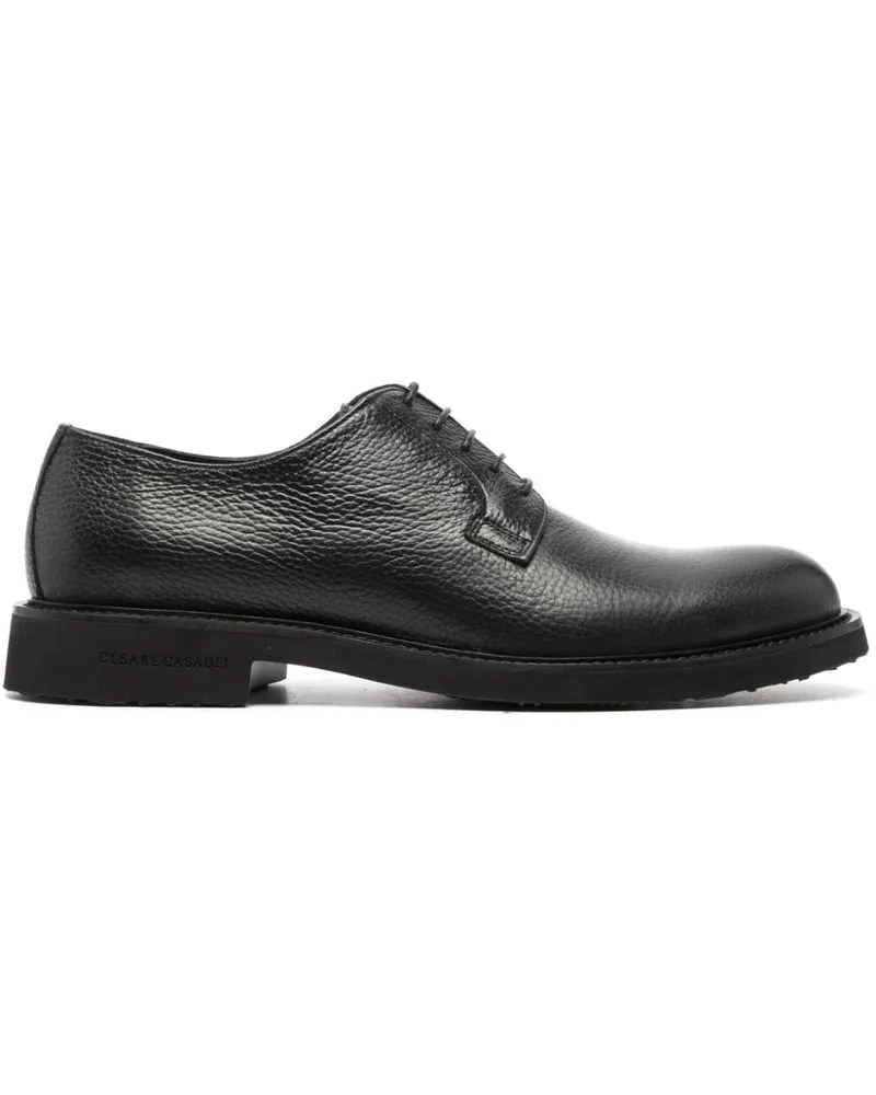 Casadei Cervo Derby-Schuhe - Schwarz Schwarz