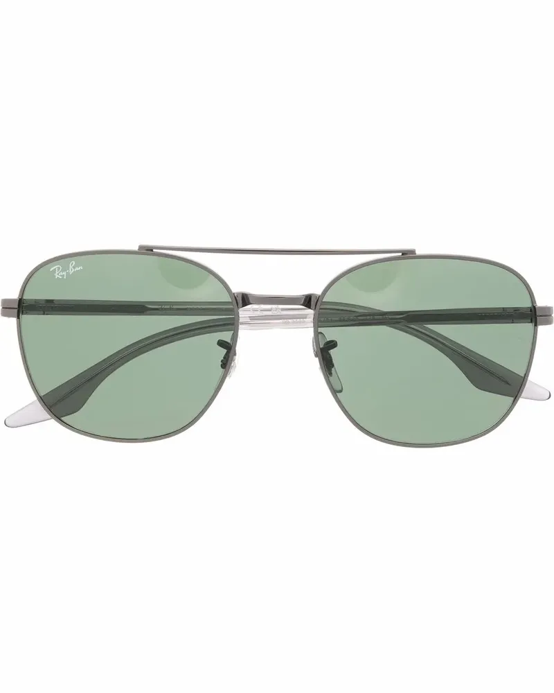 Ray Ban Getönte Pilotenbrille - Schwarz Schwarz