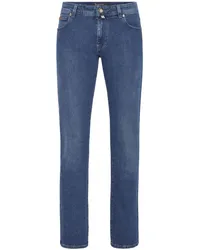 Billionaire Jeans mit Logo-Patch Blau