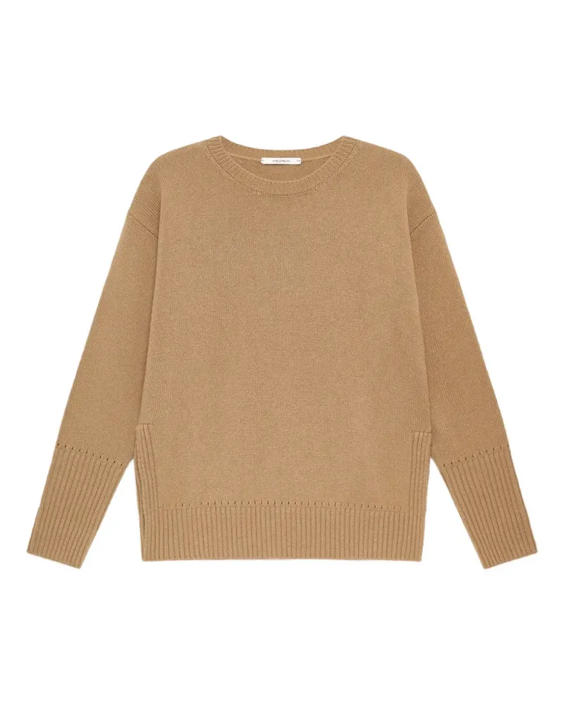 Maliparmi Gerippter Pullover - Nude Nude