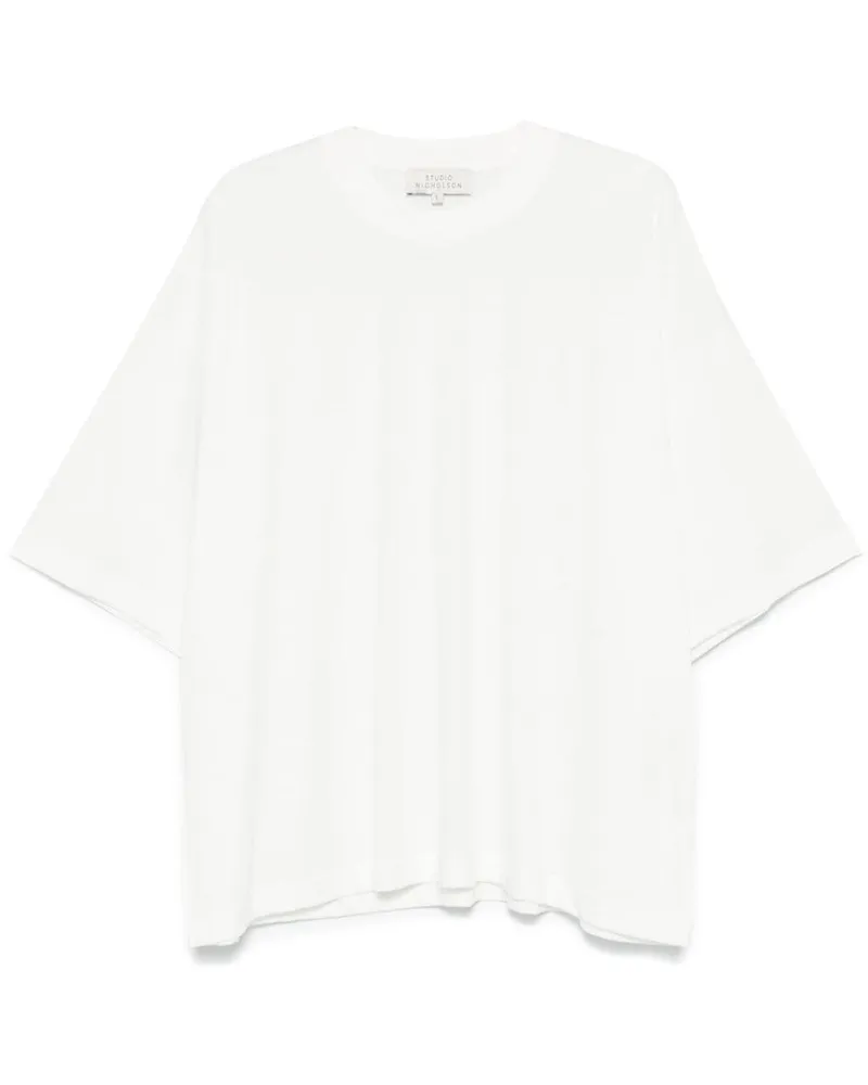 Studio Nicholson Piu T-Shirt - Weiß Weiß
