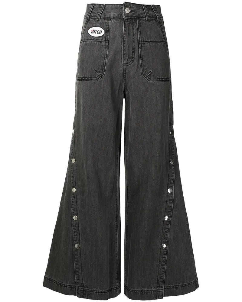 Ground Zero Ausgestellte Jeans - Grau Grau