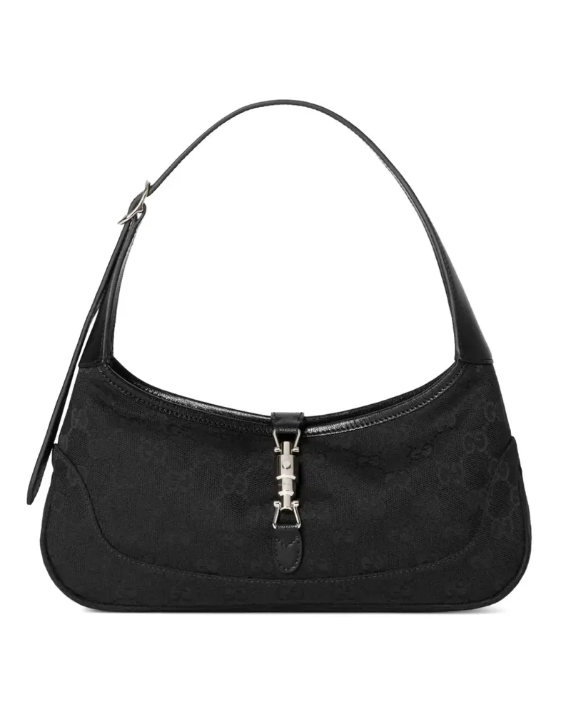 Gucci Kleine Jackie Schultertasche - Schwarz Schwarz