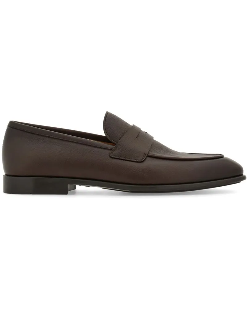 Ferragamo Penny-Loafer aus Leder - Braun Braun