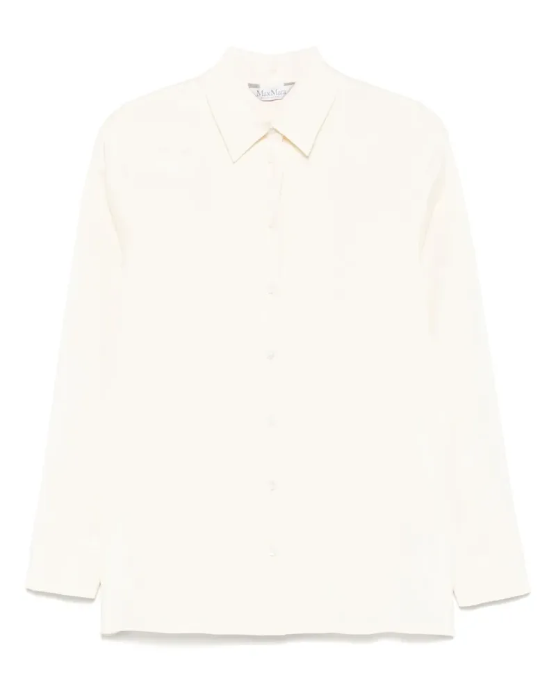 Max Mara Langärmeliges Hemd - Nude Nude