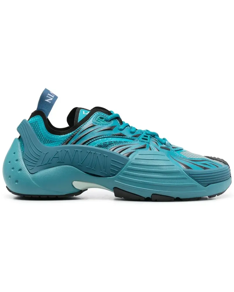 Lanvin Mesh Flash-X Sneakers - Blau Blau