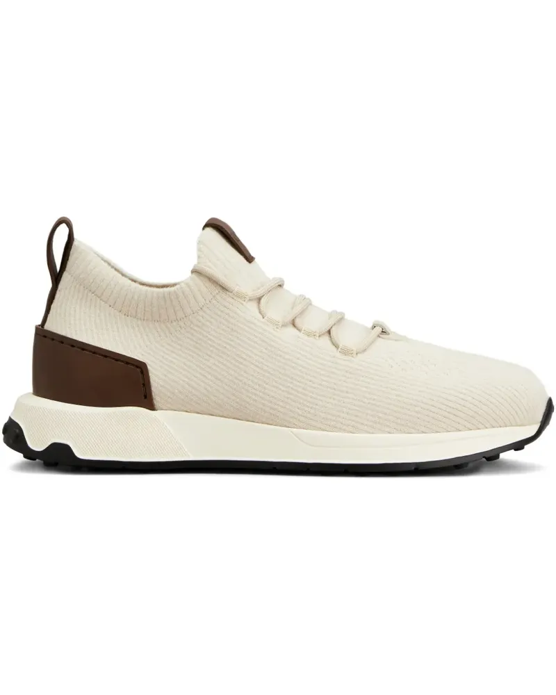 TOD'S Sneakers in Strickoptik - Nude Nude
