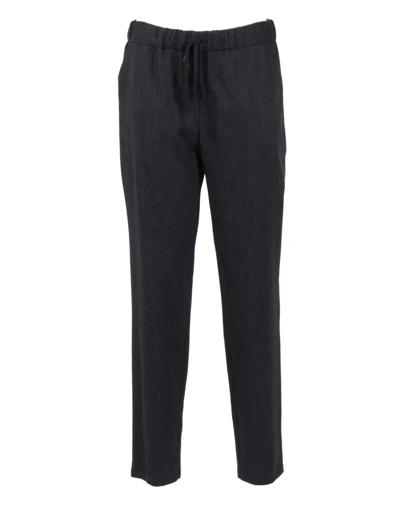 Lorena Antoniazzi Gerade Hose mit Kordelzug - Blau Blau