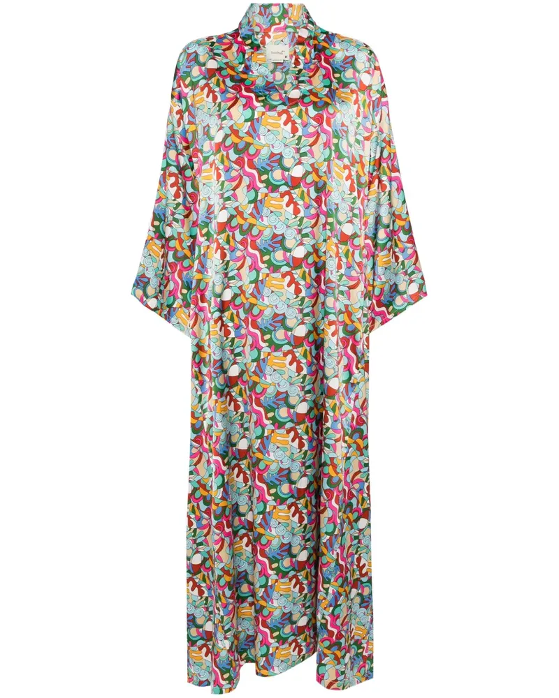 Bambah Kaleidoscopic Kaftan - Rot Rot