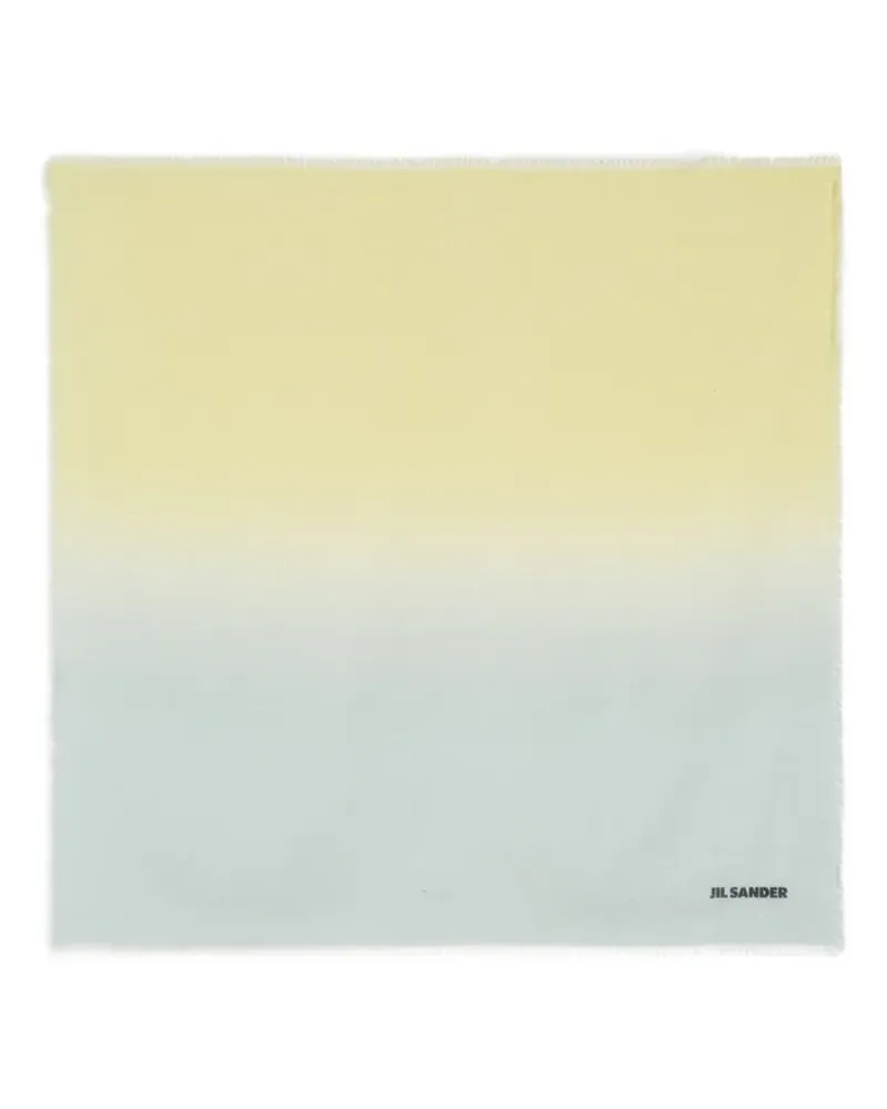 Jil Sander gradient-effect scarf - Gelb Gelb