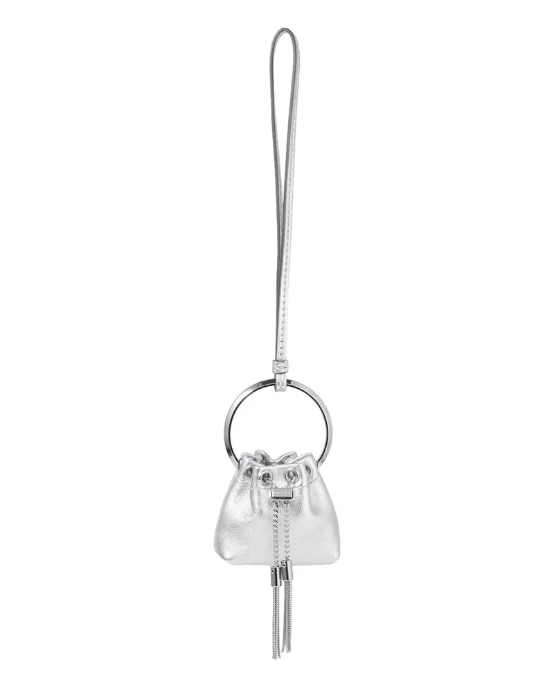 Jimmy Choo Bon Bon Schlüsselanhänger - Silber Silber