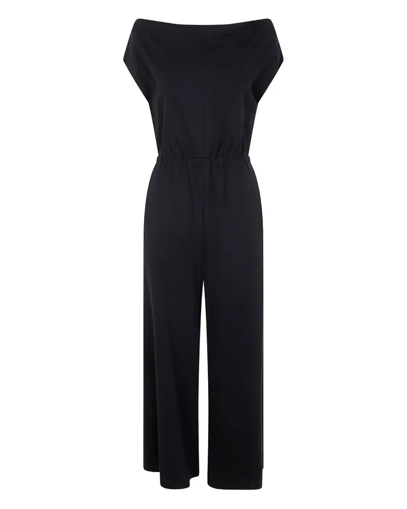 Liviana Conti Jumpsuit aus Jersey - Schwarz Schwarz