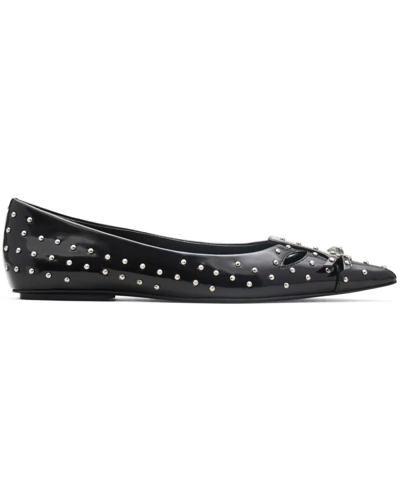 Marc Jacobs The Kat Ballerinas - Schwarz Schwarz