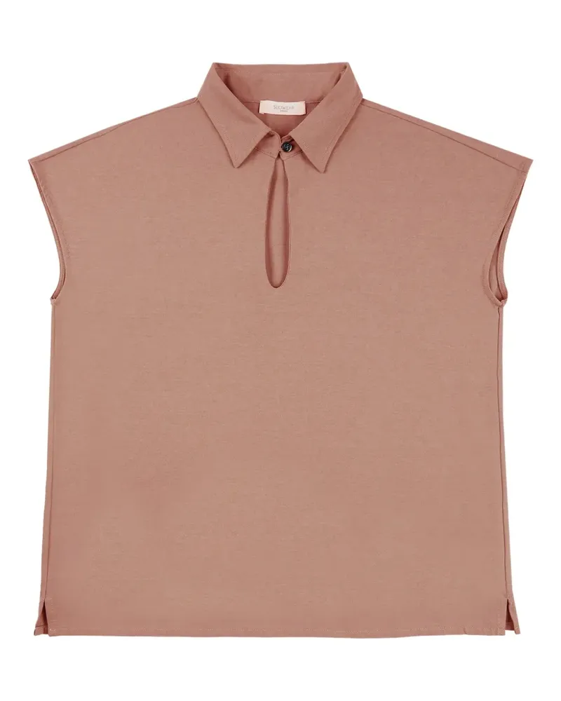 Zanone Klassisches Poloshirt - Rosa Rosa