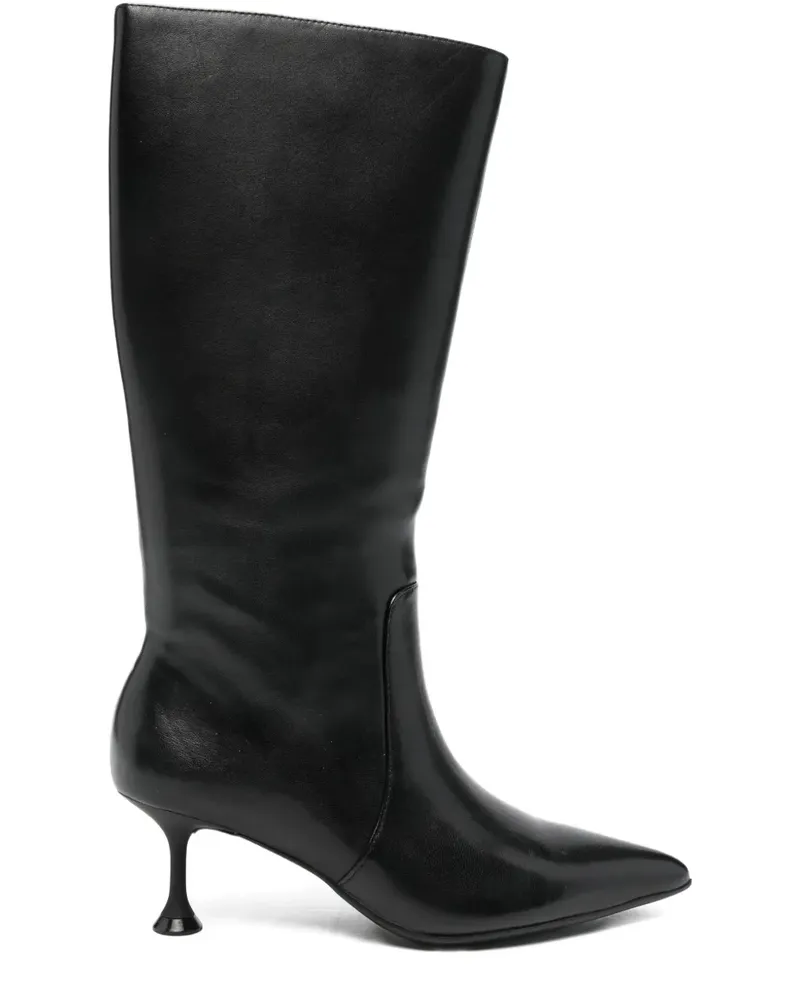 MARC ELLIS Stiefel mit spitzer Kappe 60mm - Schwarz Schwarz