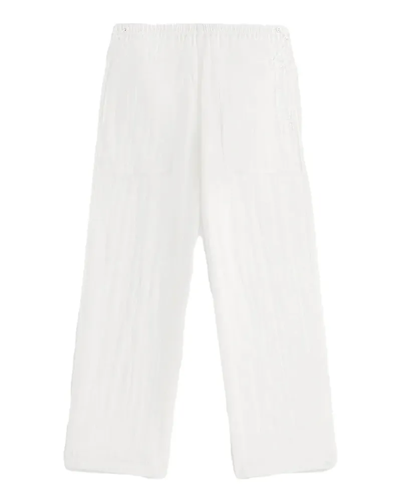 KITH Kavi sheer trousers - Weiß Weiß