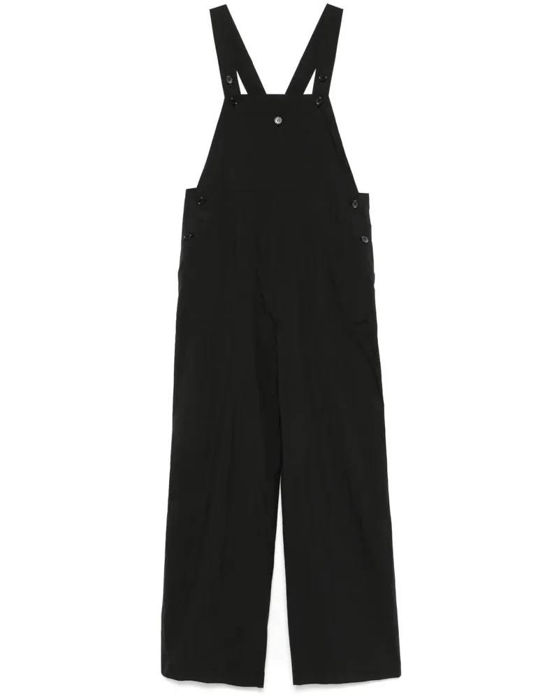 P.A.R.O.S.H. P.A.R.O H. Jumpsuit aus Popeline - Schwarz Schwarz