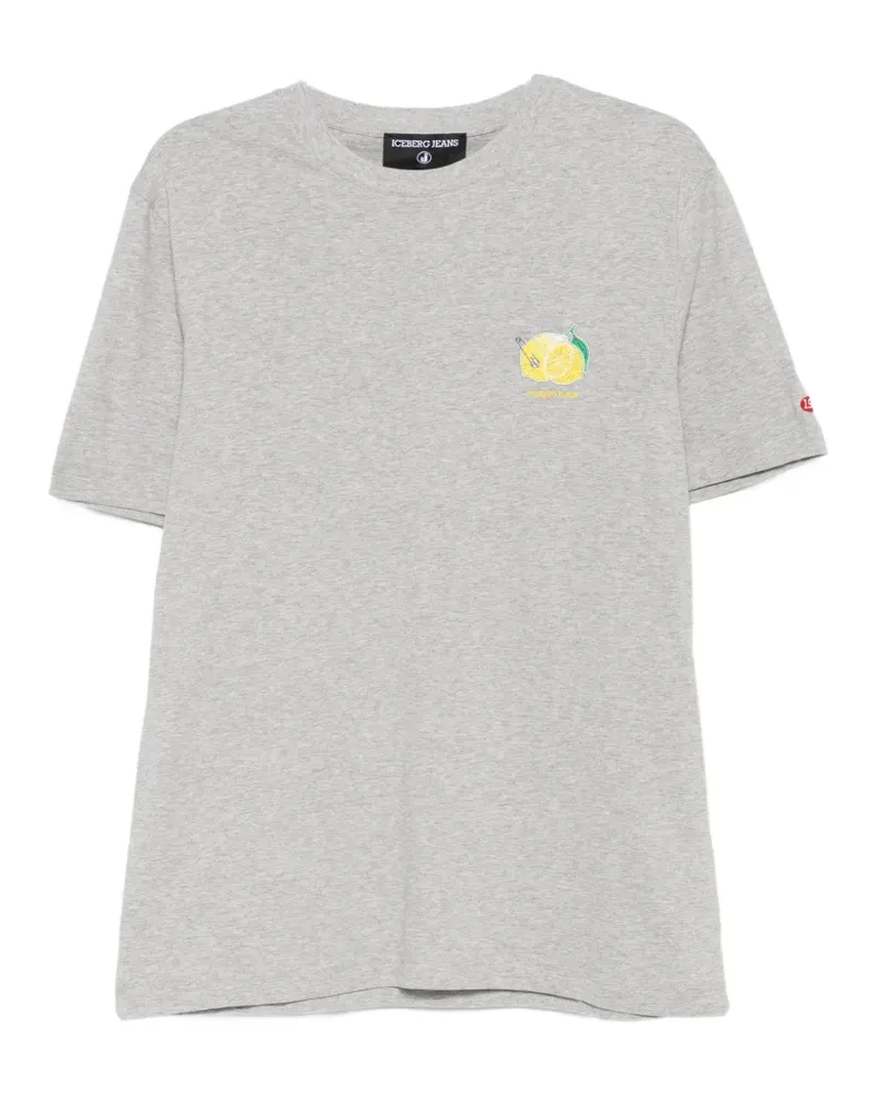 Iceberg 5D graphic-print T-shirt - Grau Grau
