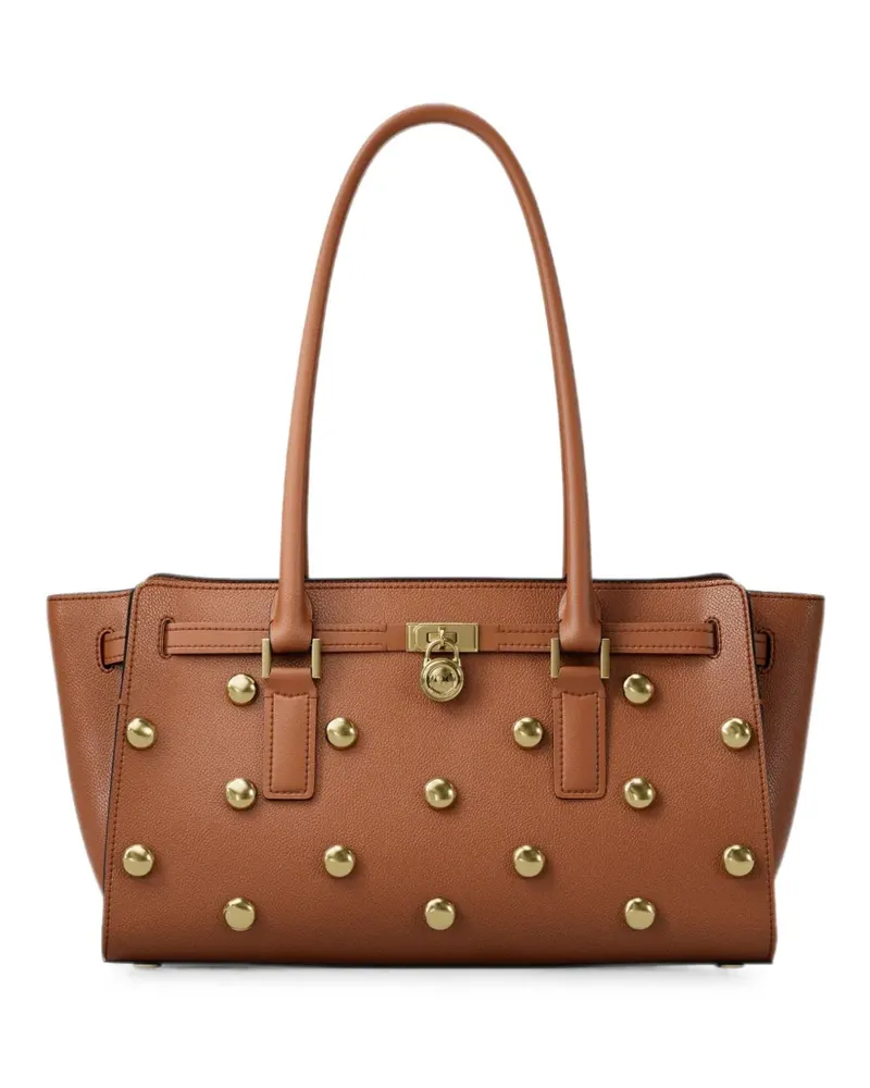Michael Kors Hamilton Handtasche aus Leder - Braun Braun