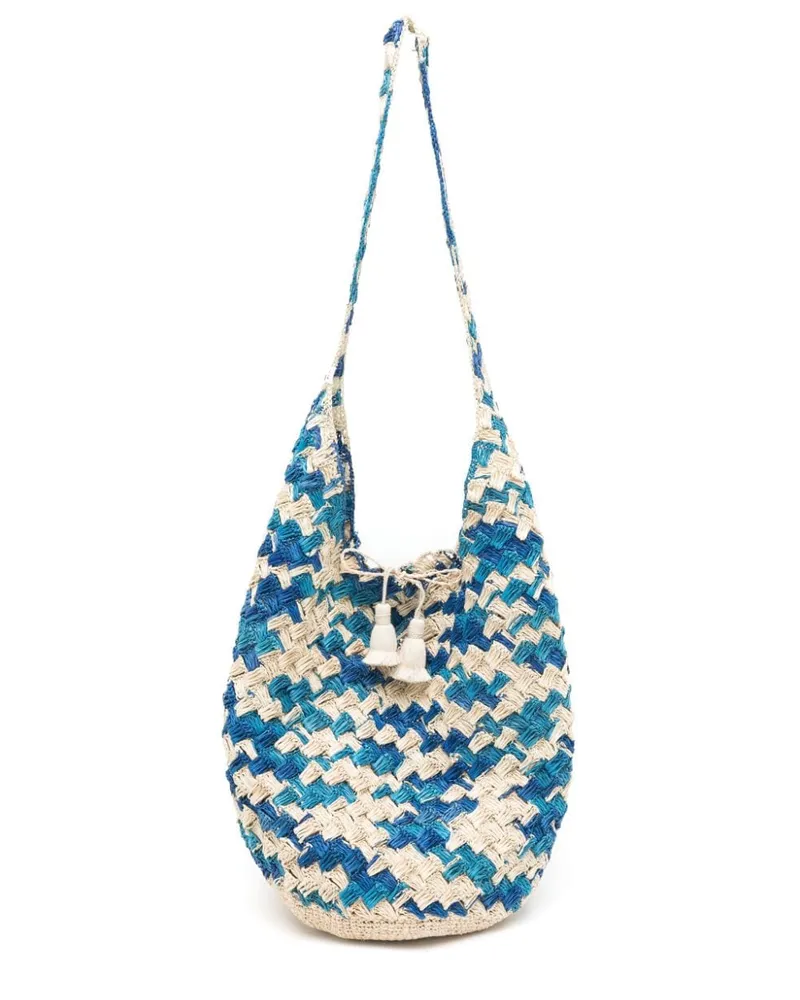 Nannacay Santa Isabel Schultertasche Blau