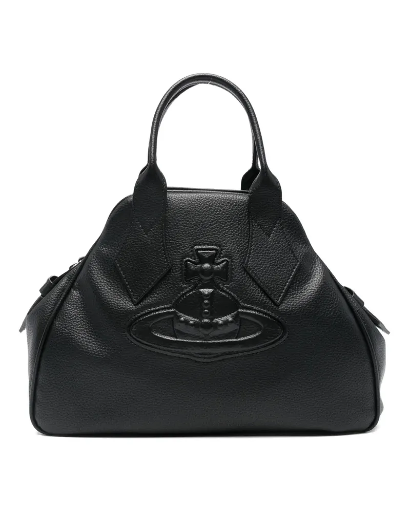 Vivienne Westwood Mittelgroße Yasmine Orb Tote Bag - Schwarz Schwarz