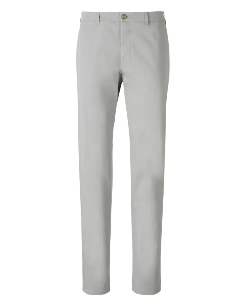 Canali Hose mit geradem Bein - Grau Grau
