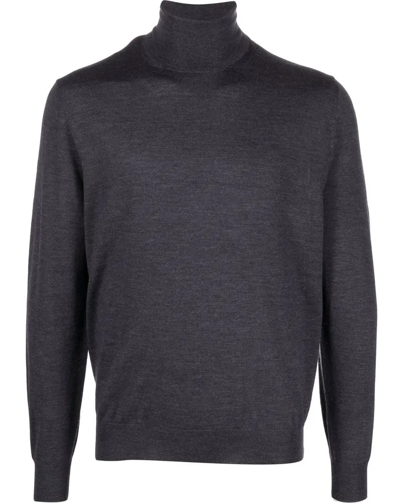 Canali Pullover mit Rollkragen - Grau Grau