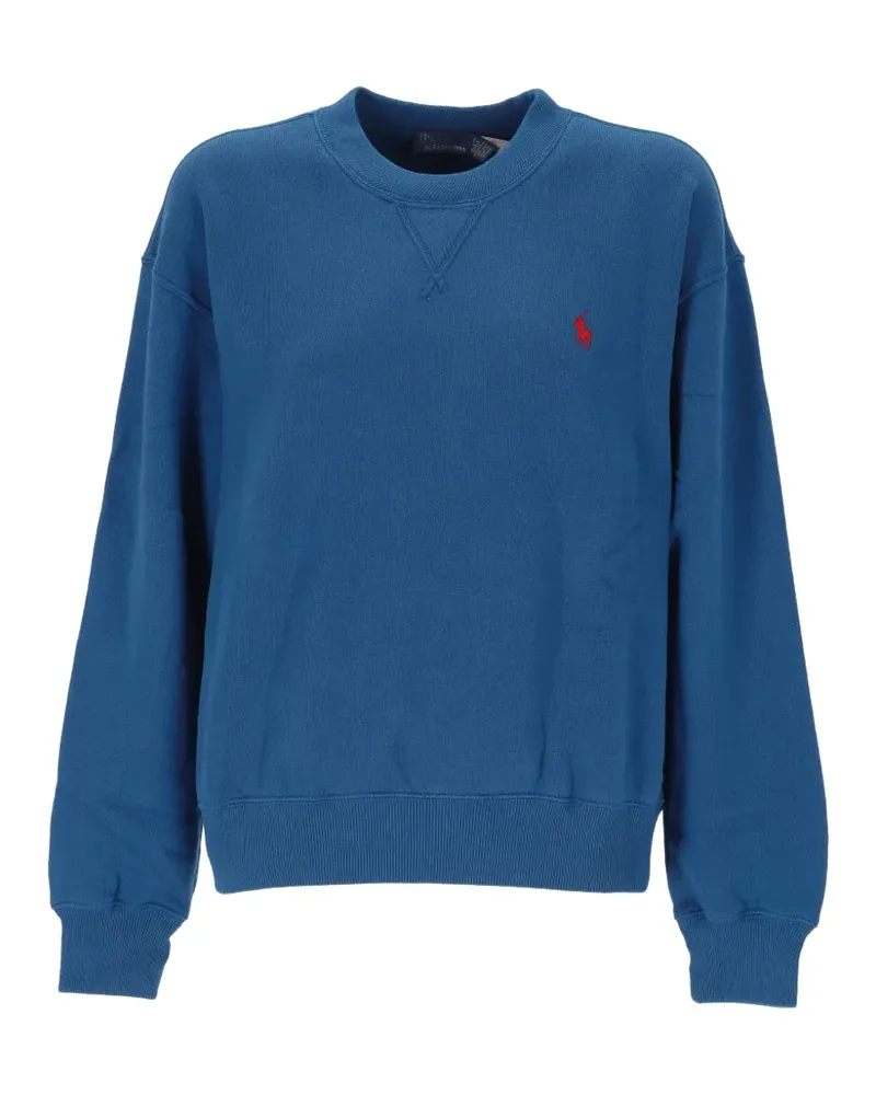 Ralph Lauren Sweatshirt mit Logo-Stickerei - Blau Blau