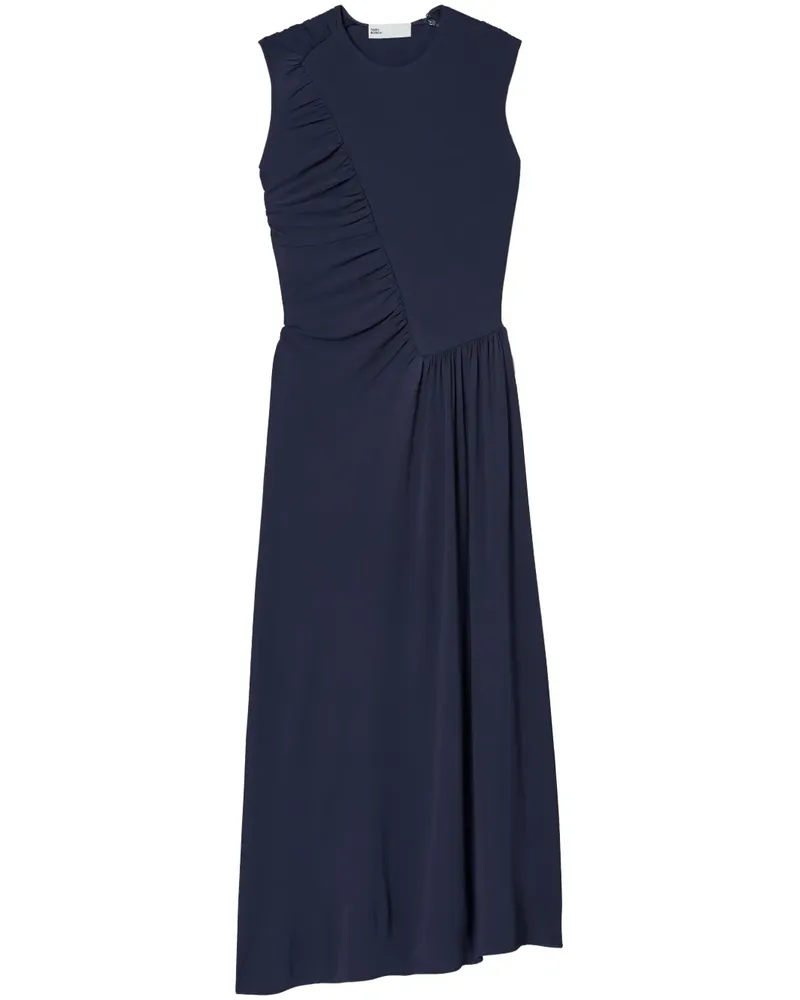 Tory Burch Midikleid mit Raffung - Blau Blau