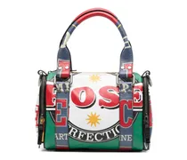 mini Beer Mat graphic-print tote bag - Gelb