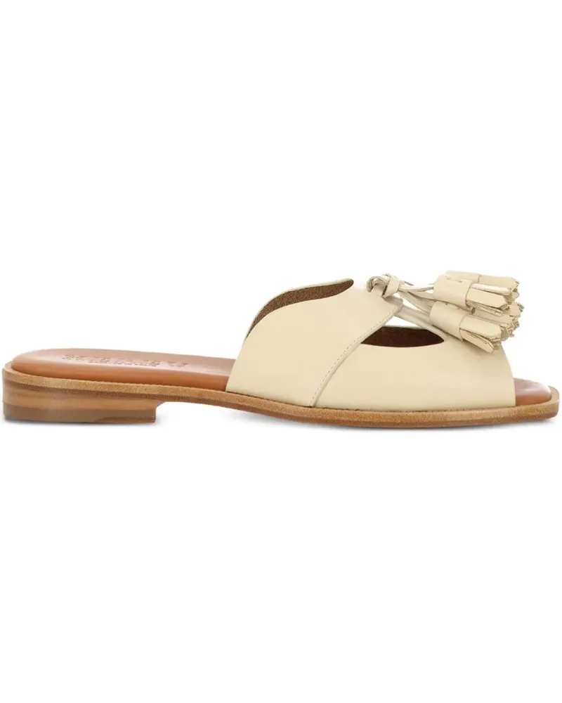 HEREU Sandalen aus Leder - Nude Nude
