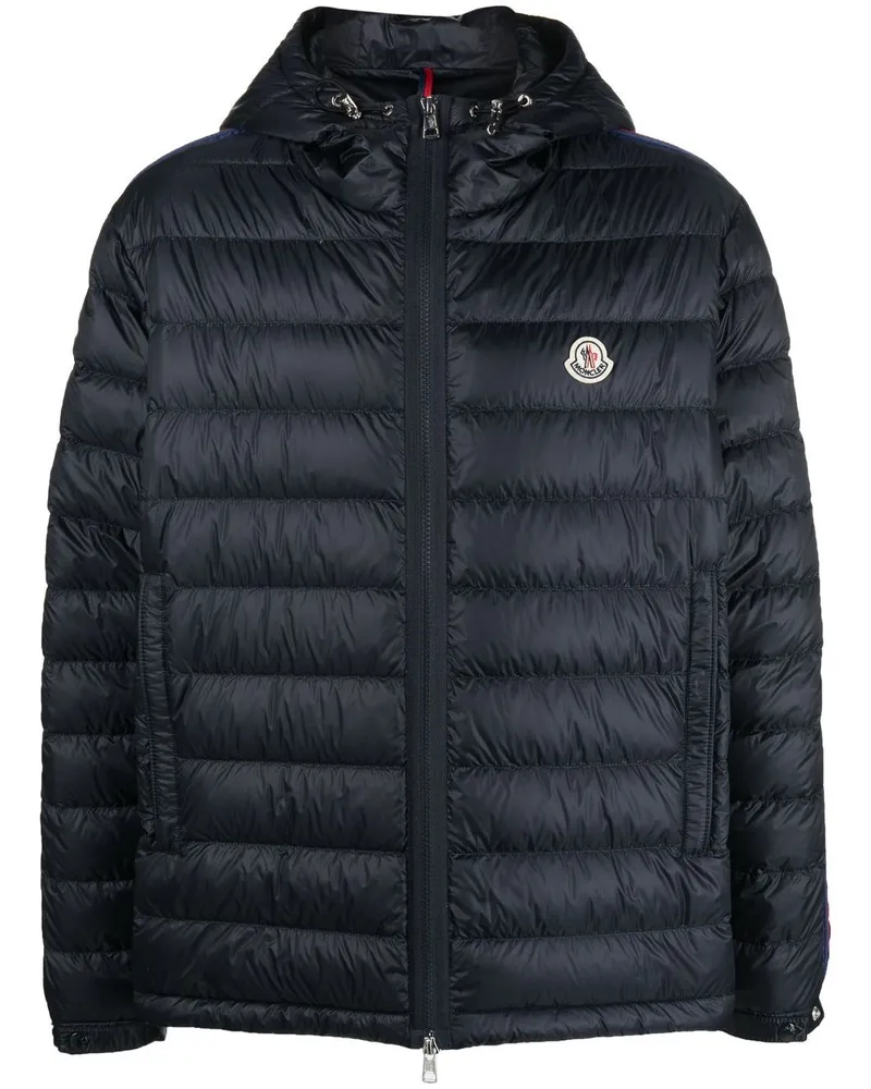 Moncler Gefütterte Agout Jacke - Blau Blau